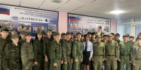 Курсанты центра «Авангард» встретились с инспектором Госавтоинспекции - Министерство образования