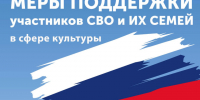 Меры поддержки участников СВО и их семей в сфере культуры. - Няндомский муниципальный округ