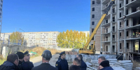 В Омске возобновили строительство проблемного дома на 70 лет Октября - ИА Новый Омск