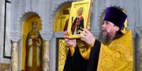 Во Владимирском соборе-усыпальнице состоялся молебен по святому праведному воину Феодору Ушакову - Управление Судебного департамента
