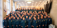 Заместитель главы МЧС Петербурга Игорь Улубиков принял участие во Всероссийских сборах по организации тушения пожаров - МЧС России
