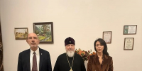 Митрополит Кирилл встретился с почётным гостем XIII Ставропольского форума Всемирного Русского Народного Собора Пьером де Голлем - Епархия