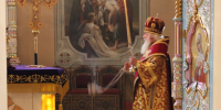 Высокопреосвященнейший Арсений, митрополит Липецкий и Задонский, совершил Божественную литургию и чин молебного пения в кафедральном соборе Рождества Христова г. Липецка - Липецкая Епархия