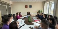 Совещание у руководителя Управления с сотрудниками отдела казначейского сопровождения - УФК по Республике Тыва