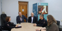 ФОТО к новости: Студенты НГПУ познакомились с работой Информационного центра ГУ МВД - НГПУ
