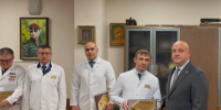 Муслим Татриев и постоянный представитель РИ при Президенте РФ Муслим Оздоев посетили Главный военный клинический госпиталь войск национальной гвардии РФ - Единая Россия