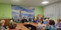 «Дорога, освещённая верой»: иерей Тимофей Левчук встретился с представителями Вологодского отделения ВОС - Вологодская епархия