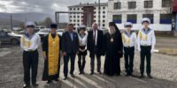 Владыка Константин совершил освящение часовни в честь праведного воина Феодора (Ушакова) в Усть-Кутском институте водного транспорта - Братск-Православный