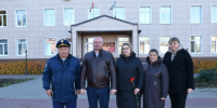 Знаменский район с рабочим визитом посетил Герой Советского Союза Николай Васильевич Кравченко. - Знаменский район