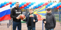 В Агалатово открылись две новые спортивные площадки - Всеволожский район