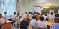 Внеурочное занятие в школе-интернат пгт. Излучинск - Ханты-Мансийская Митрополия