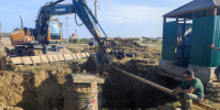 В селе Чапаево переселенческого Новолакского района устраняют дефекты в системе водоотведения - Сетевое издание Голос времени