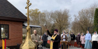 В Панино на старом кладбище освятили накупольный крест новой часовни - РИА Воронеж