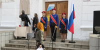 Помощник благочинного Балахнинского округа принял участие в торжественном открытии мемориальной доски участнику СВО - Нижегородская епархия