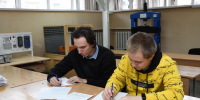 На учебно-тренировочном полигоне энергофака впервые прошли соревнования по профессиональному мастерству - АлтГТУ им. И.И. Ползунова