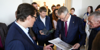 ГУБЕРНАТОР ВЛАДИМИРОВ ПРОИНСПЕКТИРОВАЛ СТРОИТЕЛЬСТВО КОНГРЕСС-ЦЕНТРА «РОССИЯ» В КИСЛОВОДСКЕ - Губернатор