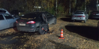 В Рузаевке мотоциклист протаранил стоящие авто - Info-Rm.Com