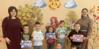Библиотекарь Масальской библиотеки провела мастер-класс ко Дню отца в детском саду - Центр культуры и досуга