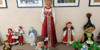 Выставка кукол в национальных костюмах. - Культурно-досуговый центр