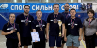 Команда Контрольно‑счетной палаты Краснодарского края на XVII спартакиаде администрации края завоевала бронзу в турнире по волейболу - Контрольно-счетная палата