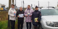 В Приволжске прошла акция по безопасности дорожного движения - Единая Россия