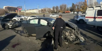 В Уфе три человека пострадали в массовом ДТП - Сетевое издание Республика Башкортостан