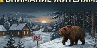 Памятка: В этот период медведи активно готовятся к спячке. Из-за нехватки пищи голодные звери могут выходить к населенным пунктам.. - Северо-Енисейский муниципальный округ