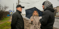 Глава Минтранса Мурманской области Юлия Полиэктова проверила ход дорожных работ в областном центре - Мурманский вестник