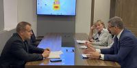 Руководитель управления Михаил Басовский находится с рабочей поездкой в территориальных отделах Управления - УФК по Архангельской области и НАО