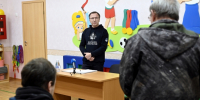 Врио главы ЗАТО г. Североморск Виталий Карпушкин провёл встречу с жителями нп Щукозеро - Город Североморск