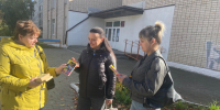 Уличная акция под девизом «Осень – время добрых дел». - Администрация г. Клинцы