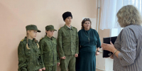 В Брянке состоялось торжественное посвящение в кадеты и верстание казаков - Минобрнауки ЛНР
