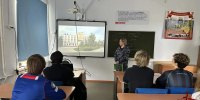В Сухиничах росгвардейцы рассказали старшеклассникам о службе во вневедомственной охране - Росгвардия