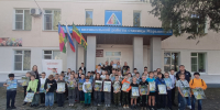 Общая фотография с участниками эко акции - Министерство природных ресурсов