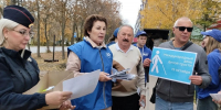 В Бугульме автомобилистам напомнили о необходимости быть внимательнее к людям с инвалидностью по зрению - Единая Россия