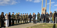 памятник Судоплатову на аллее Партизанской славы, ветераны и общественники органов госбезопасности, фото УФСБ - О чём Говорит Смоленск
