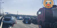 В ГИБДД рассказали о тройном ДТП на Приморском кольце - Комсомольская правда