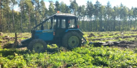 Лесовосстановление в Ступино подготовлена почва под будущий лес - Городской округ Ступино