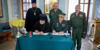 Сарапульская епархия и движение «Юнгвардия» подписали соглашение о сотрудничестве - Ижевская и Удмуртская епархия