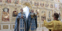 Праздник Покрова Пресвятой Богородицы, в Спасо-Преображенском кафедральном соборе г. Глазова - Глазовская Епархия