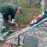 мужчина красит монумент - ИА Nord-News.Ru
