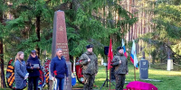 Останки двух красноармейцев захоронили с воинскими почестями в Приозерском районе - 47Channel.Ru