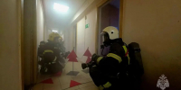 В общежитии Балтийского федерального университета имени Иммануила Канта прошли плановые пожарно-тактические учения - МЧС Калининградской области
