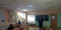 Настоятель Свято-Никольского храма села Николаевка провел открытую беседу с учащимися МОУ «Николаевская СОШ» и МОУ «Ровновская ООШ» - Валуйская епархия