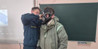 Урок, посвященный сигналам гражданской обороны, в школе п. дукат - Kolyma.Ru