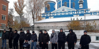 Священник благословил призывников на срочную службу 1 - Ачинское благочиние