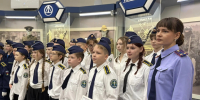 Сотрудник следственного управления приняла участие в торжественном посвящении кадет в Движение Первых - Следственный комитет