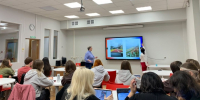 Лекция от преподавателя с Кубы для студентов Института иностранных языков - МГПУ