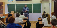 Росгвардейцы провели «Урок мужества» для кадетов в Подмосковье - Росгвардия
