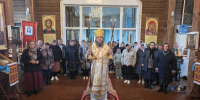 Божественная литургия в храме Казанской иконы Божией Матери с.Пиксяси Ардатовского района - Ардатовская епархия